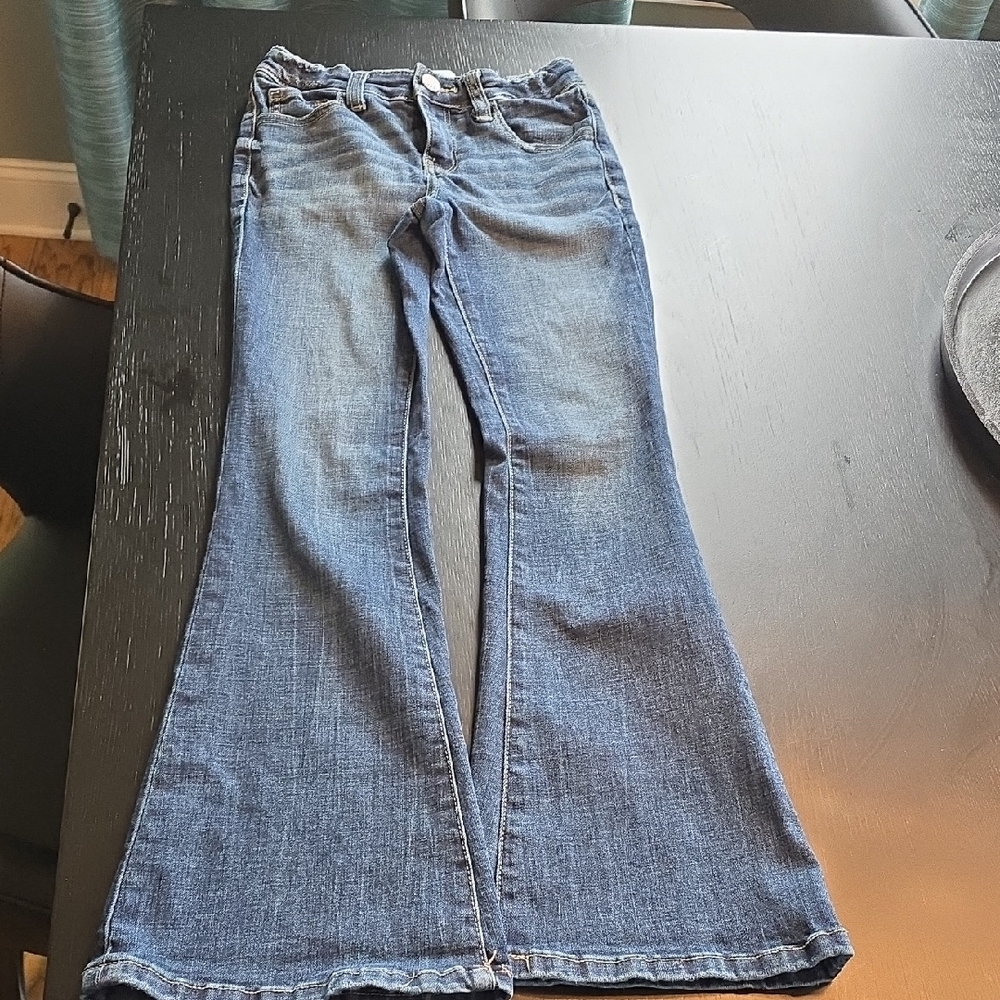 BKE Flare Youth Jeans in Classic Blue